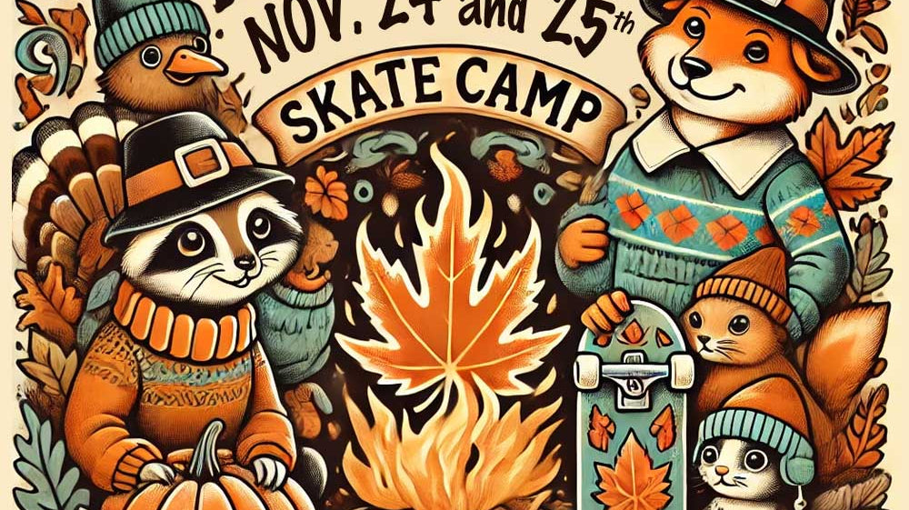Skateboarding Thanksgiving Break Day Camp at Southside Skatepark