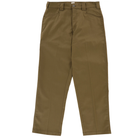 The P415315 Mike Anderson Dark Olive Twill Pant from Dickies Skateboarding features straight legs, belt loops, front pockets, and a button closure, shown flat on a white background.