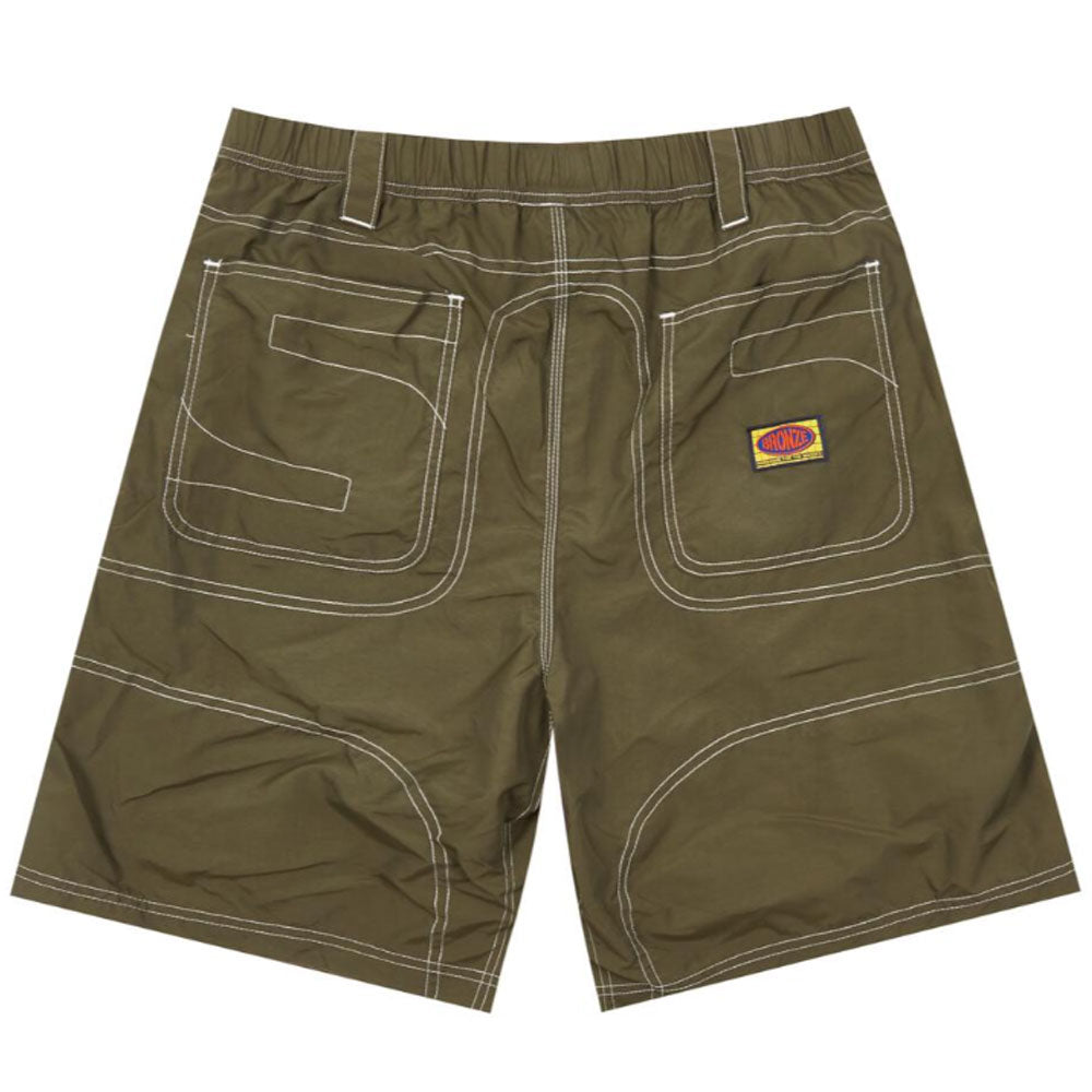 Bronze Shorts Double Knee Olive