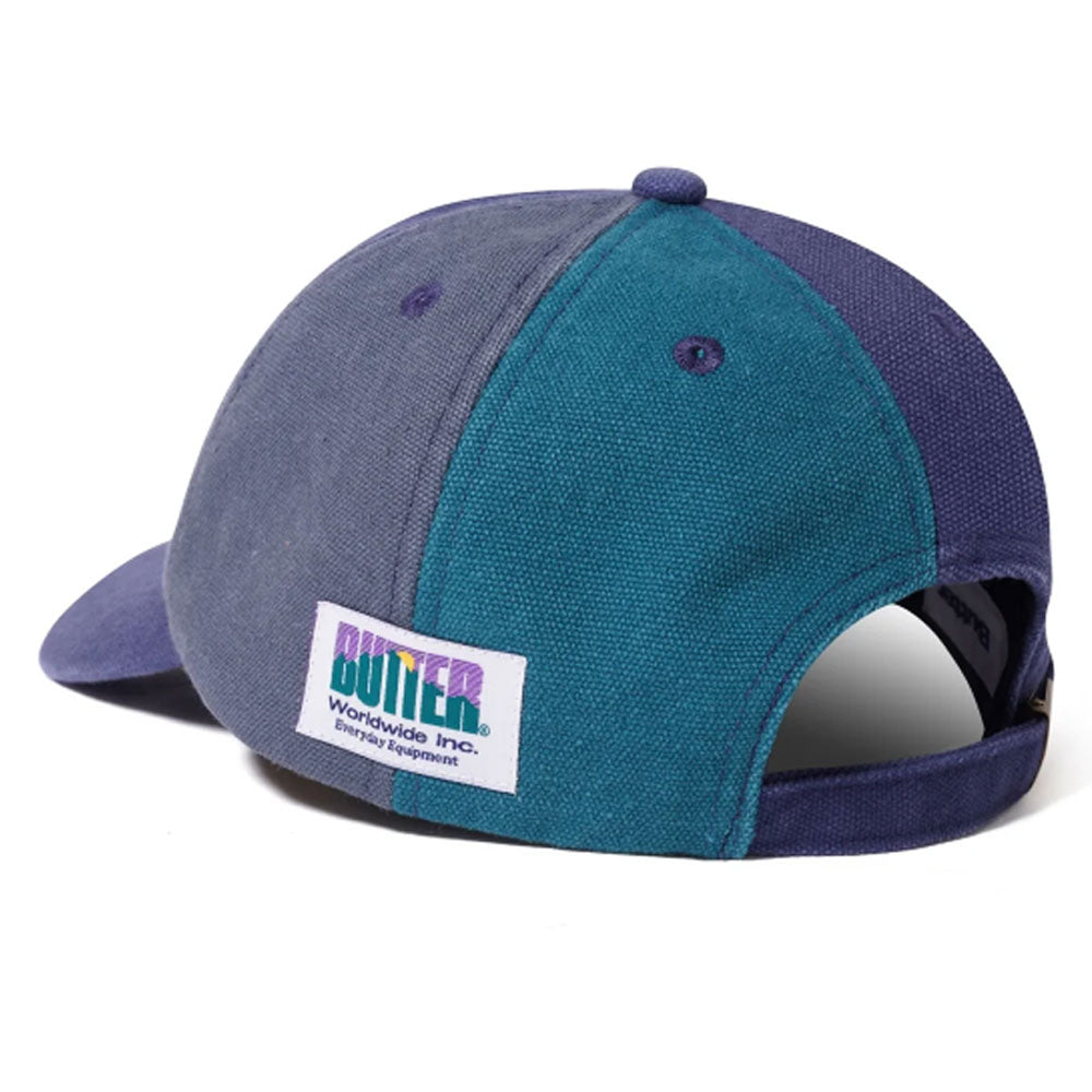 Butter Goods Hat Patchwork 6 Panel Washed Navy