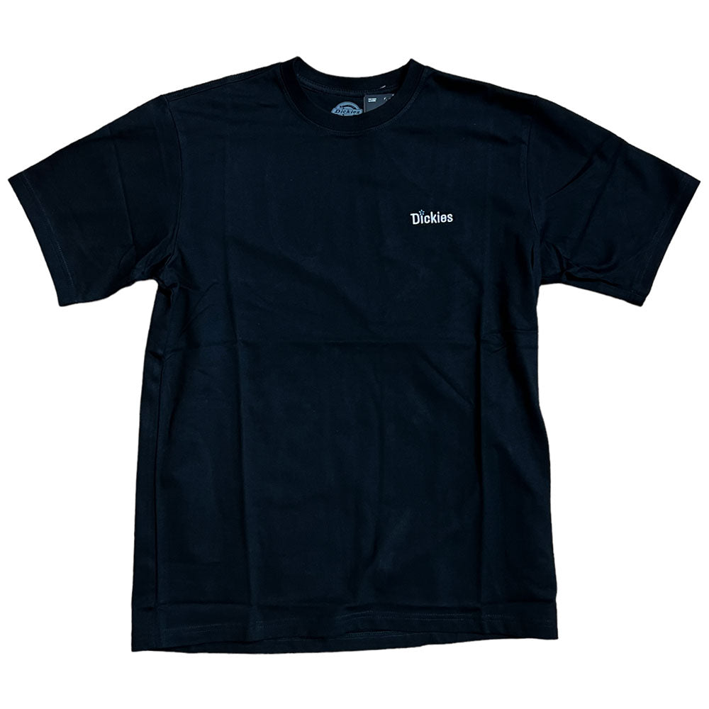 Dickies Skateboarding Tee Tom Knox Chest Graphic Embroidered Black WSTK02KBK