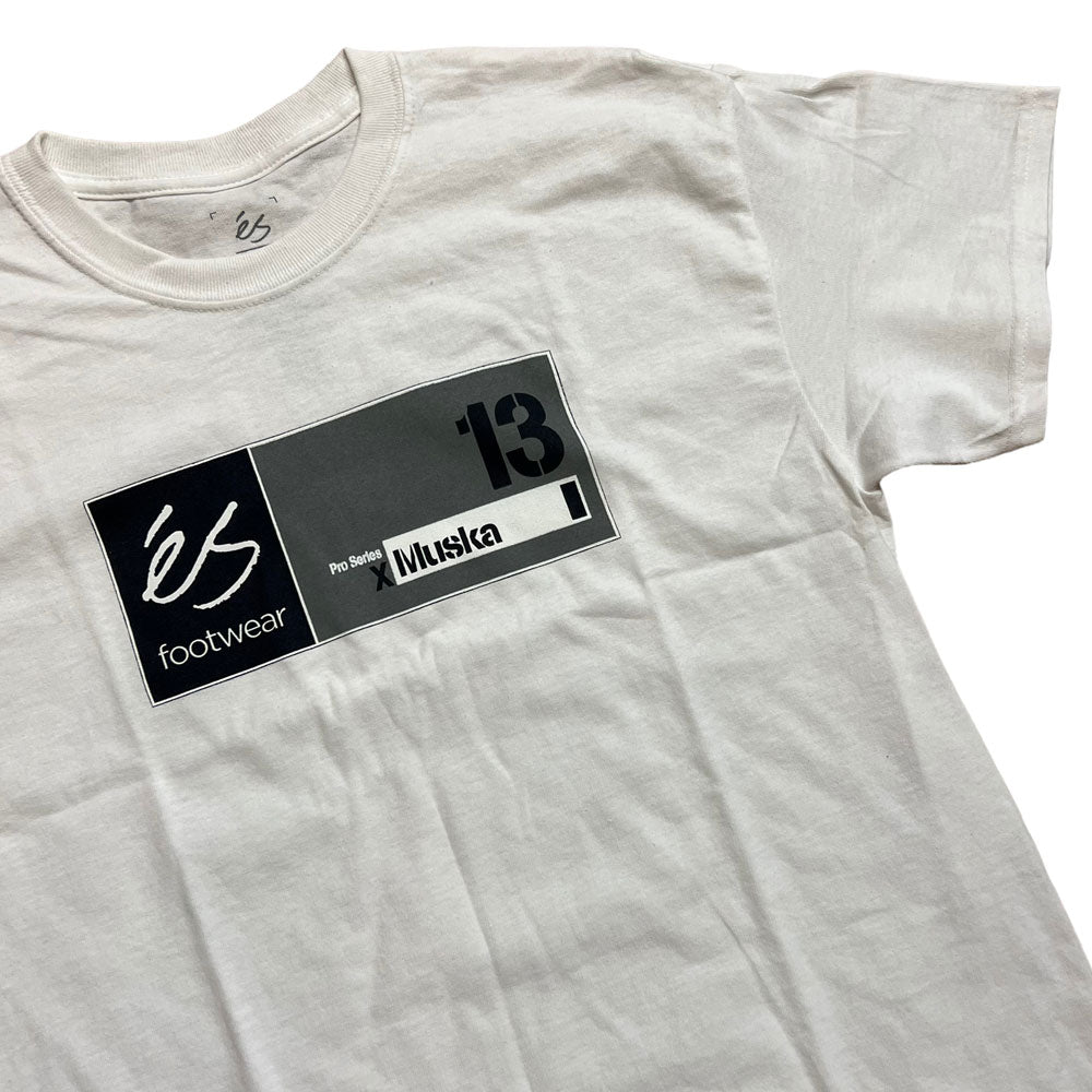 Es Footwear Tee Muska 13 White OG1
