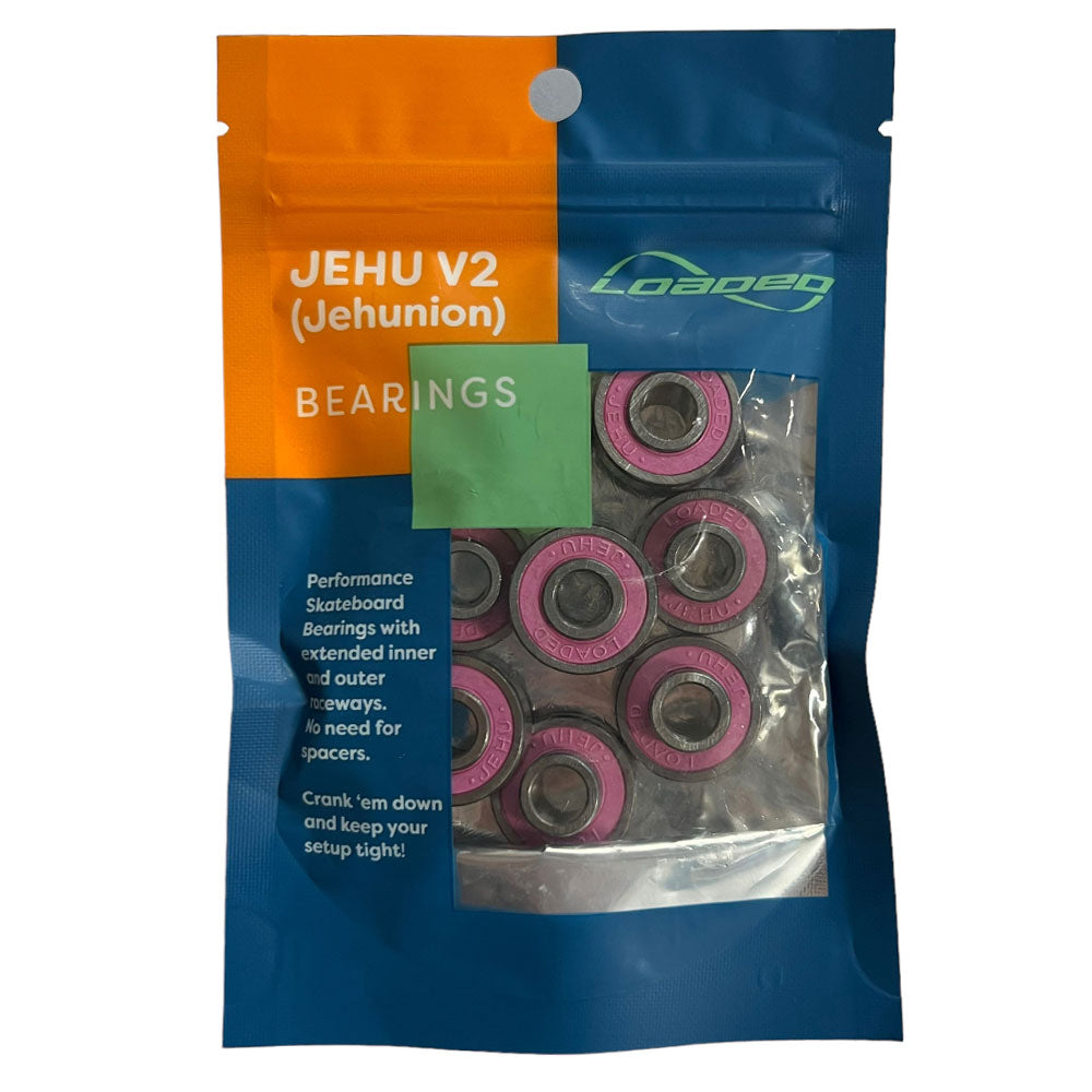 Loaded Jehu v2 Bearings Set of 8 Southside Skatepark