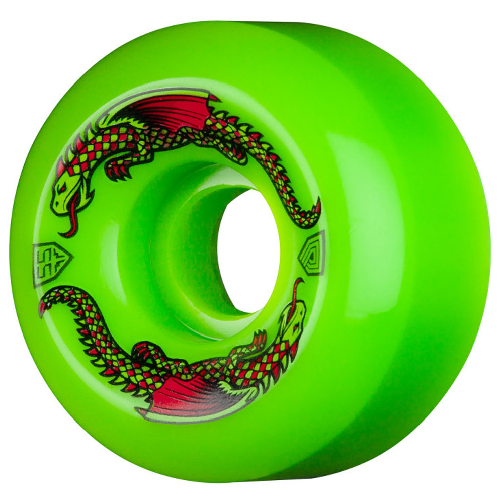 Powell Peralta Wheels Dragon Formula 55mm93A Green