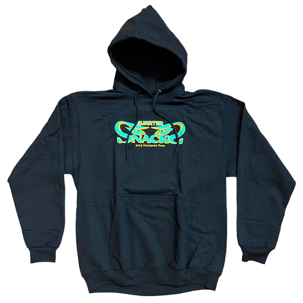 Quartersnacks Pullover Hoodie Euro Tour Black