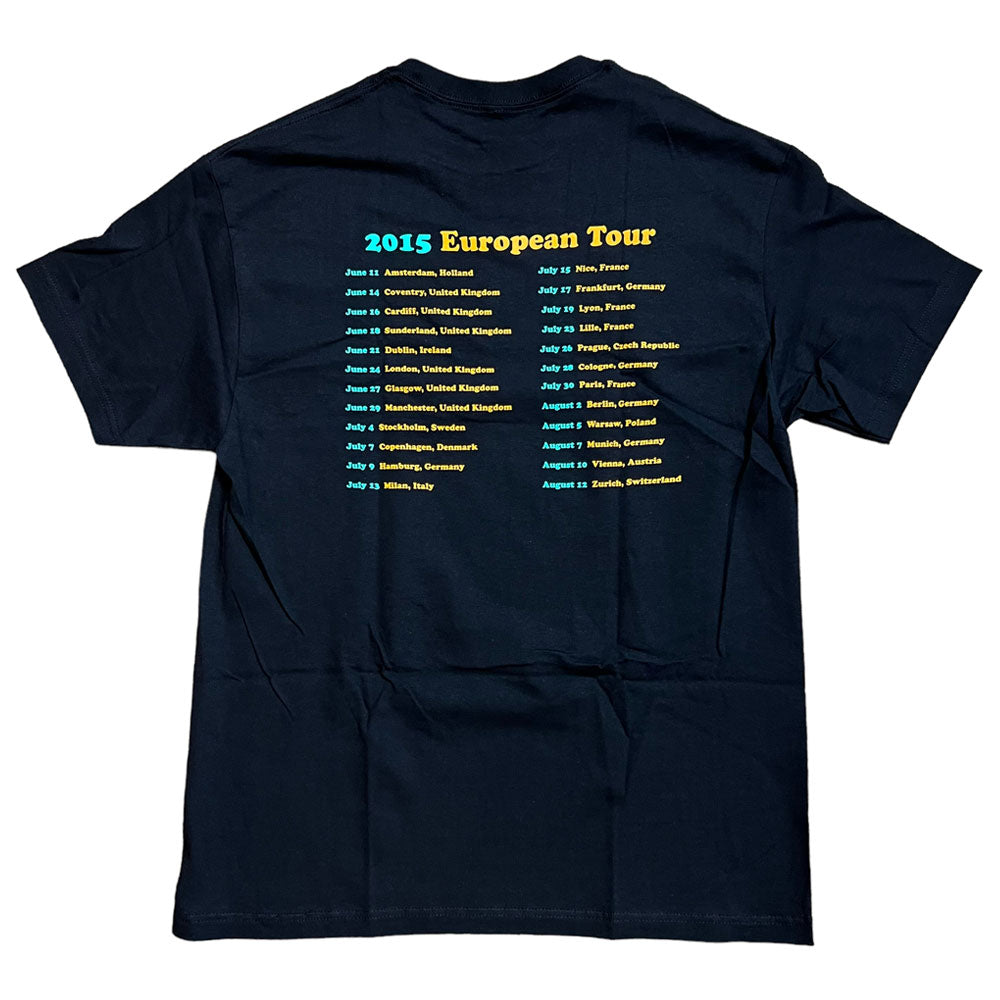 Quartersnacks Tee Euro Tour Black