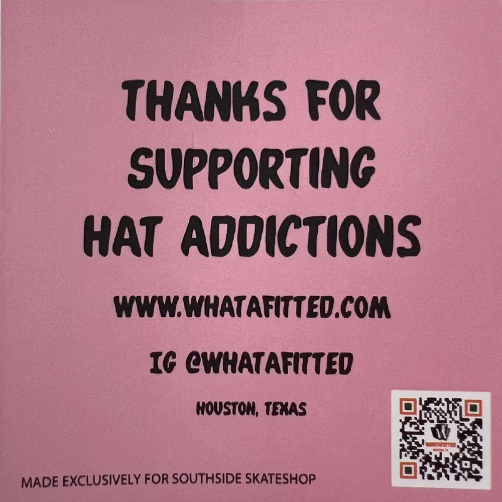 Southside x Whatafitted Pin COH Aqua Chrome of the Pink Box Series