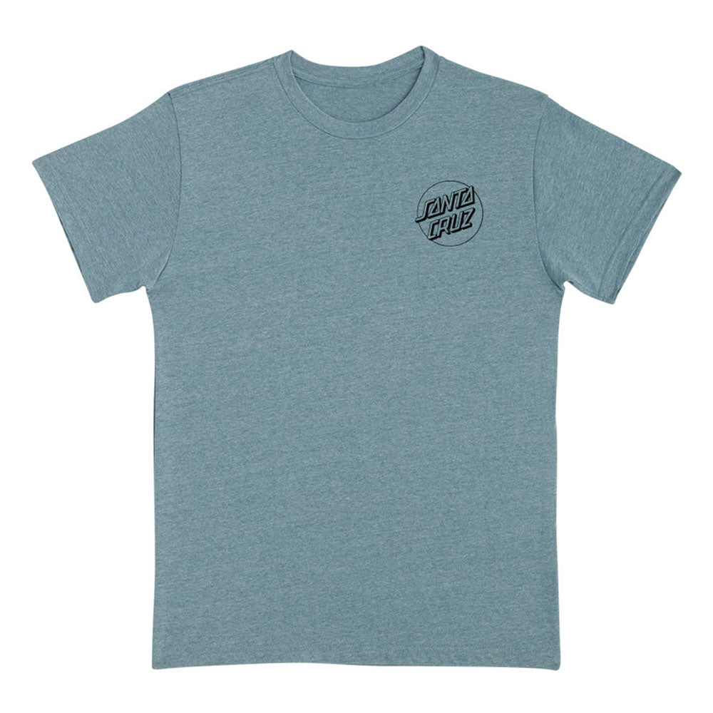 Santa Cruz Tee Venn Dot Eco Heather Pacific