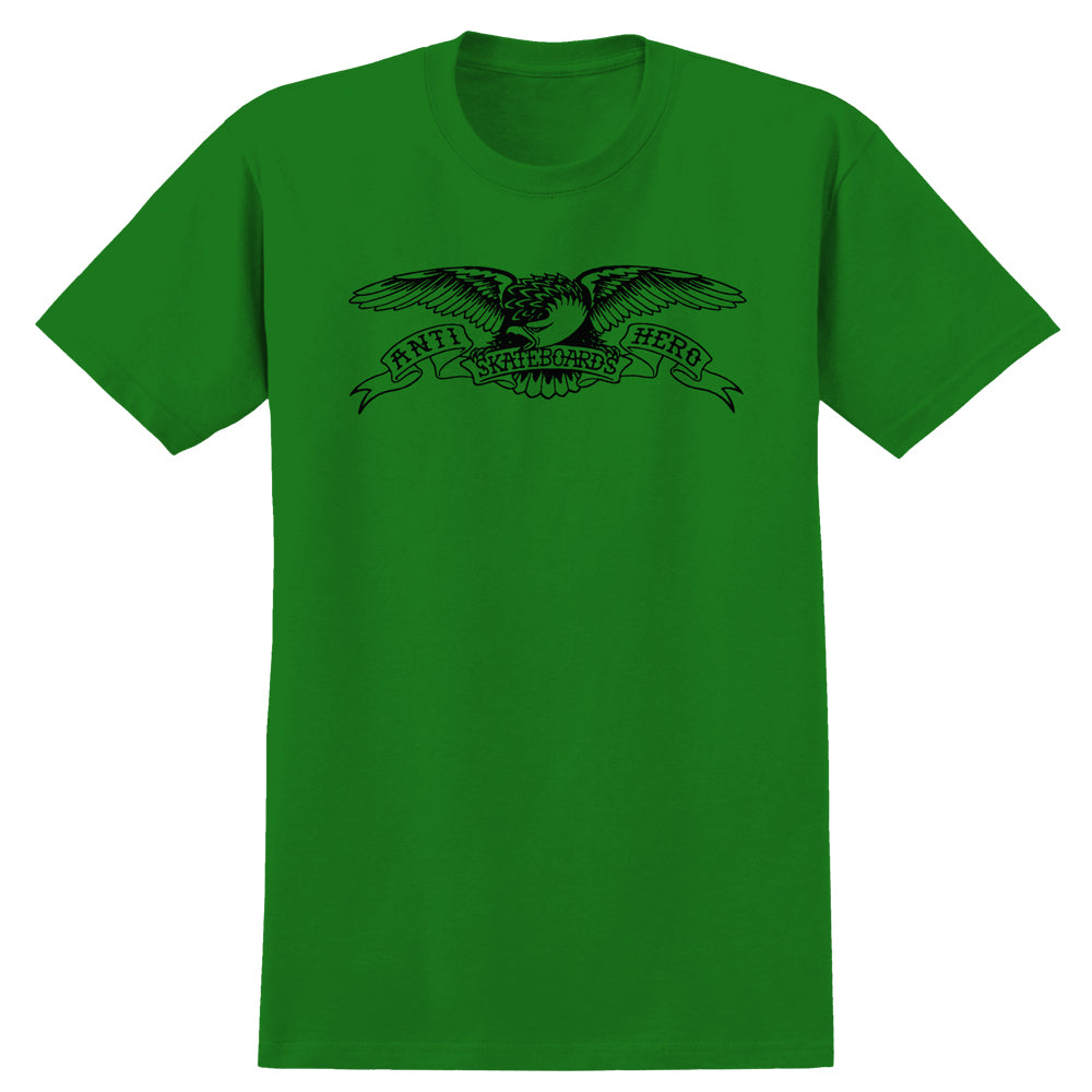 Anti Hero Tee YOUTH Basic Eagle Green Black
