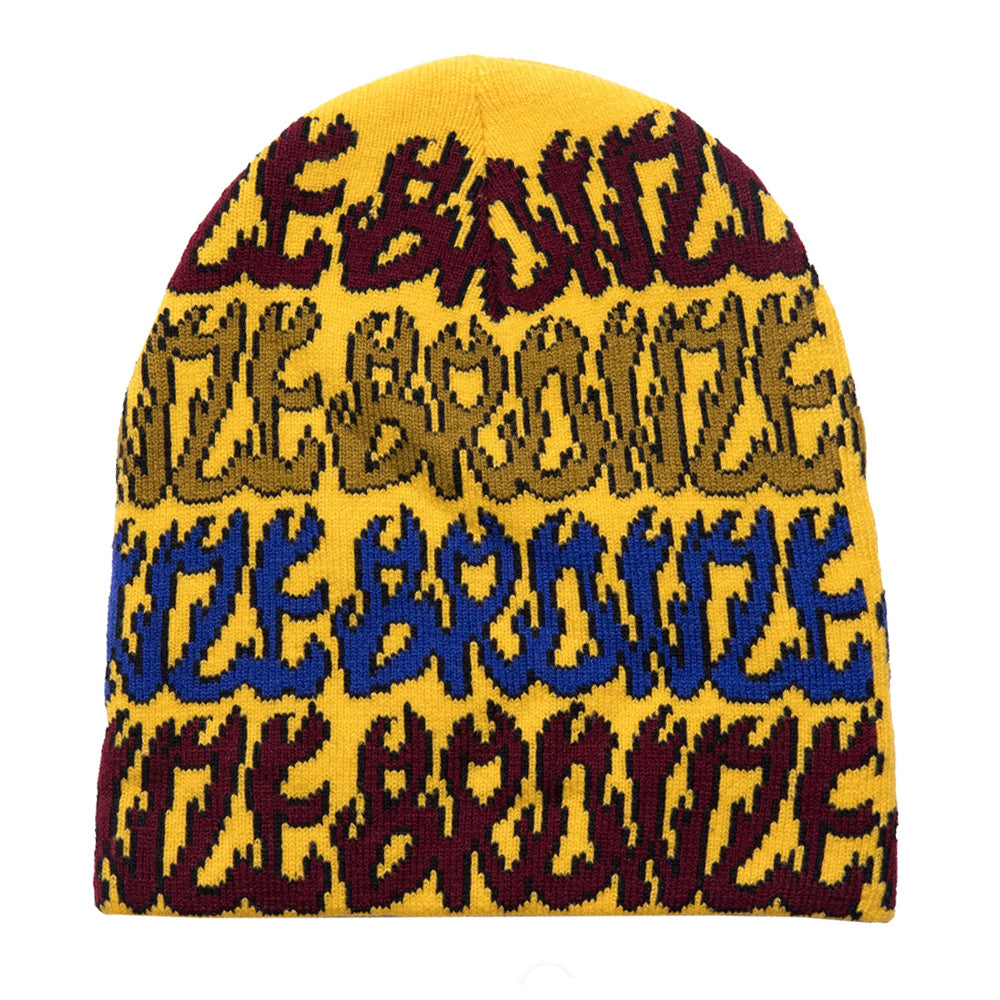Bronze Flame Beanie Yellow