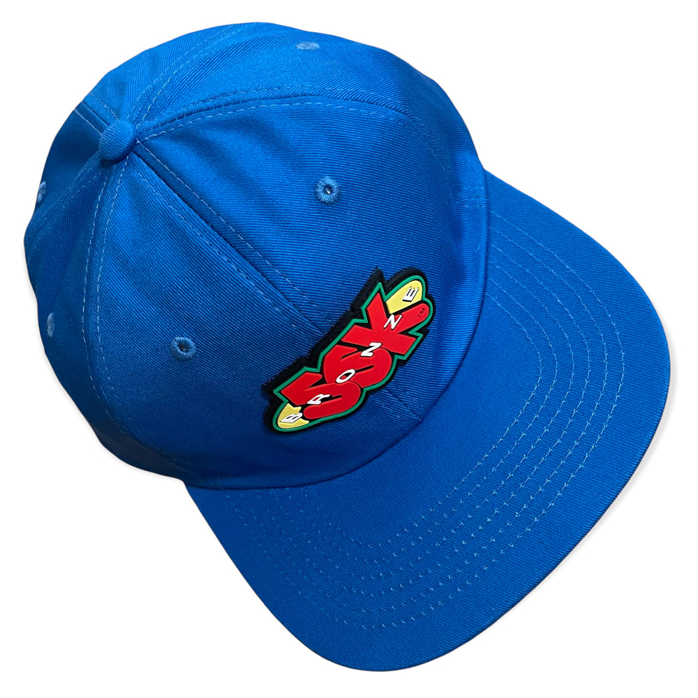 Bronze Based Camp Hat Blue