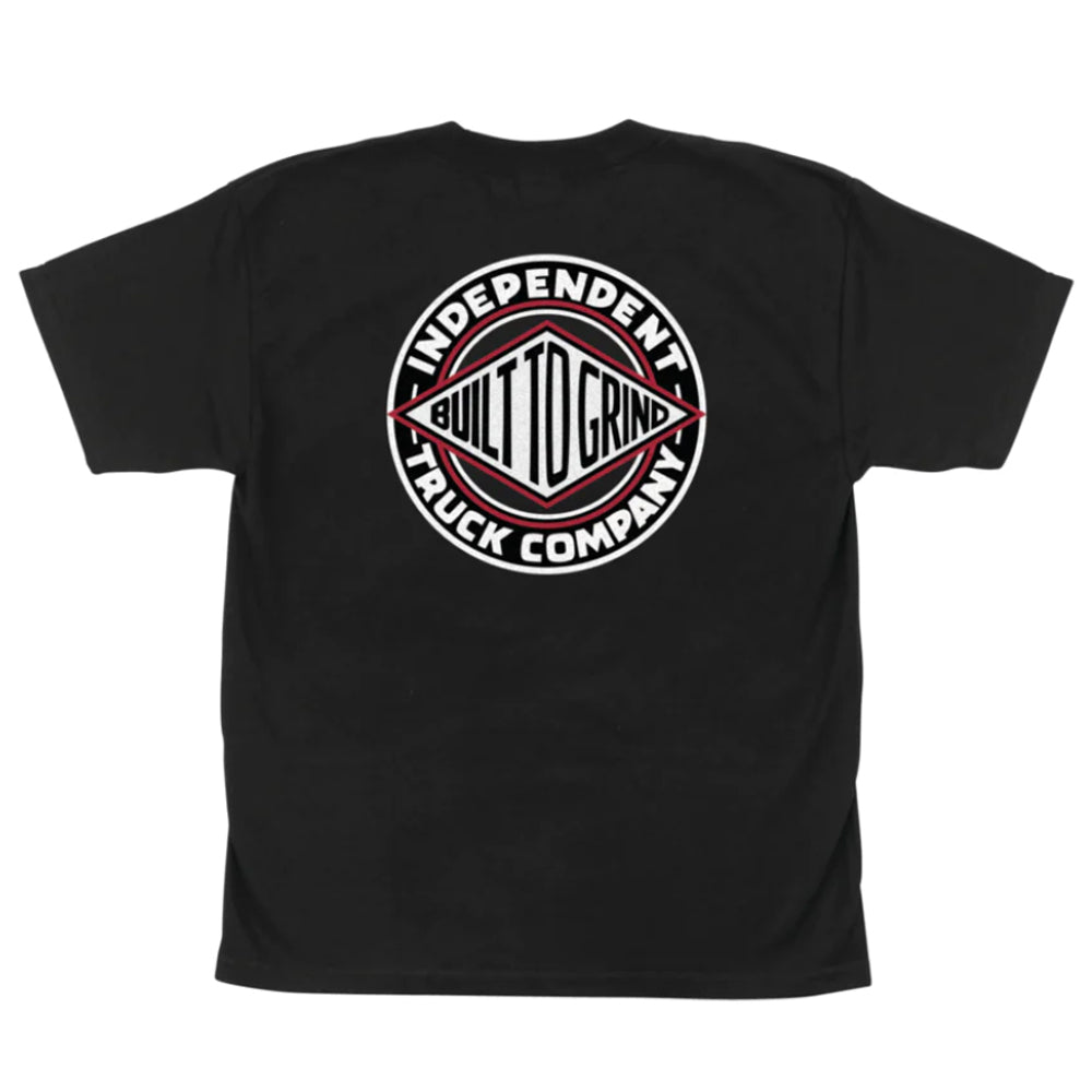 Independent Youth Tee Built to Grind Black