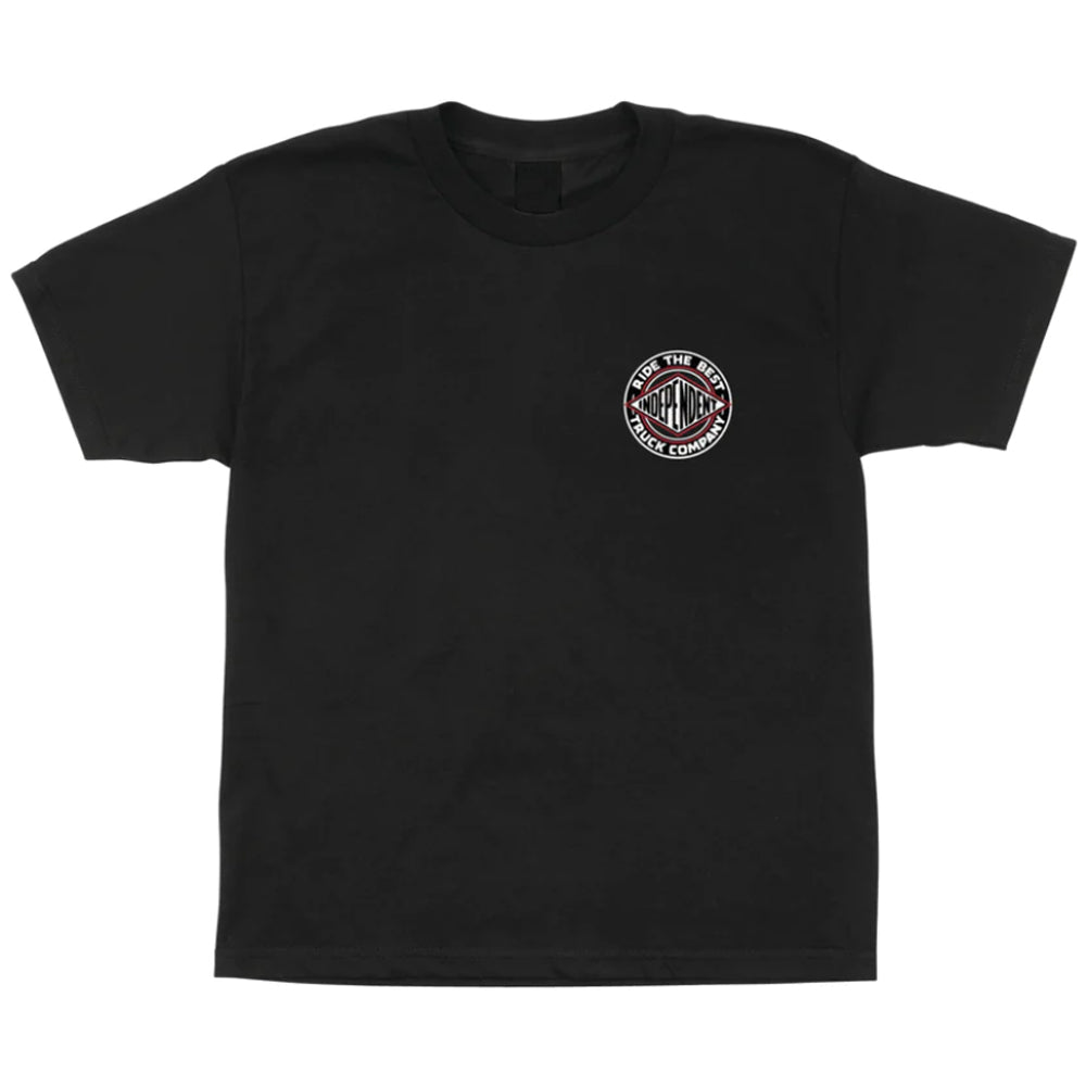 Independent Youth Tee Built to Grind Black