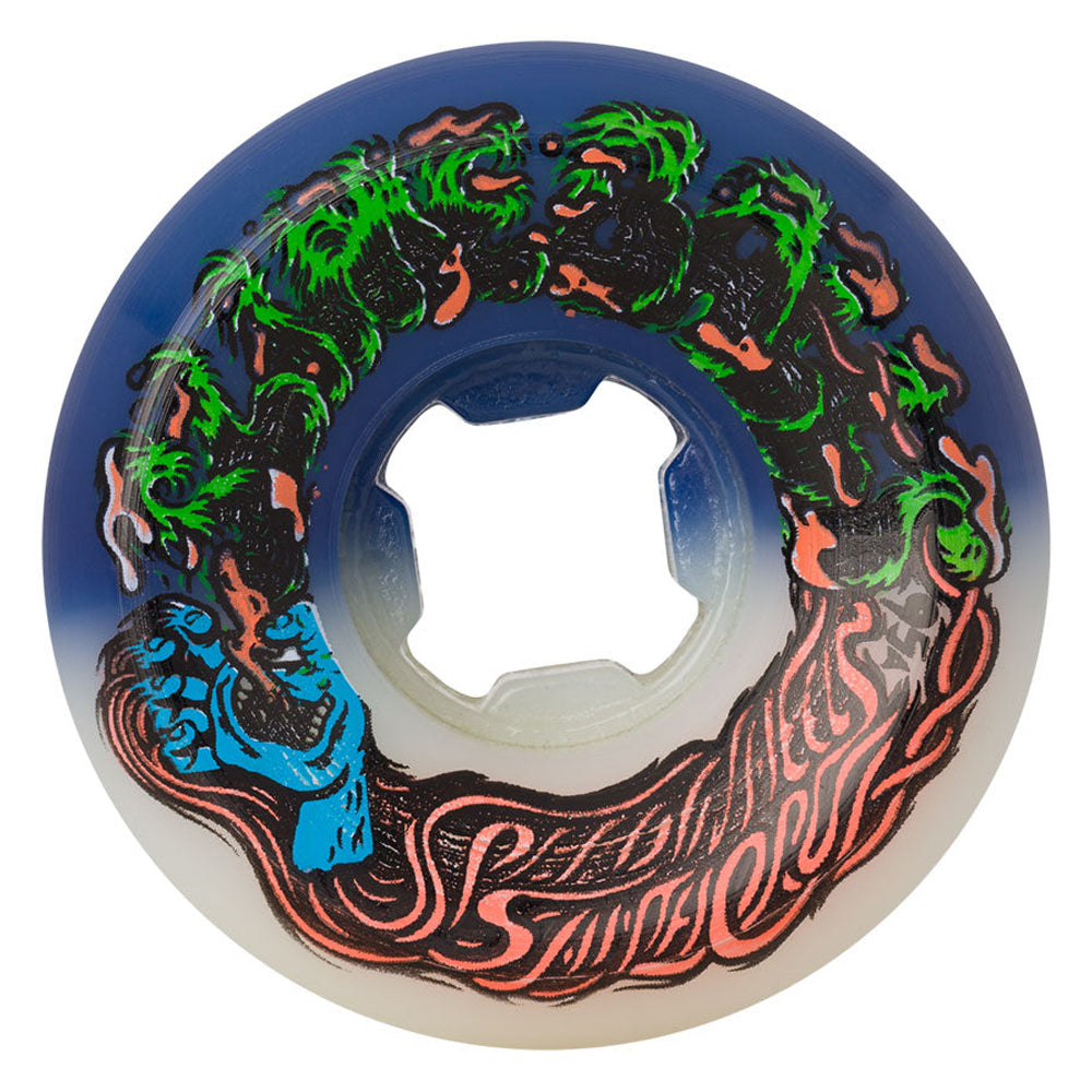 Slime Balls Hairballs 53mm95A 50/50 White Blue