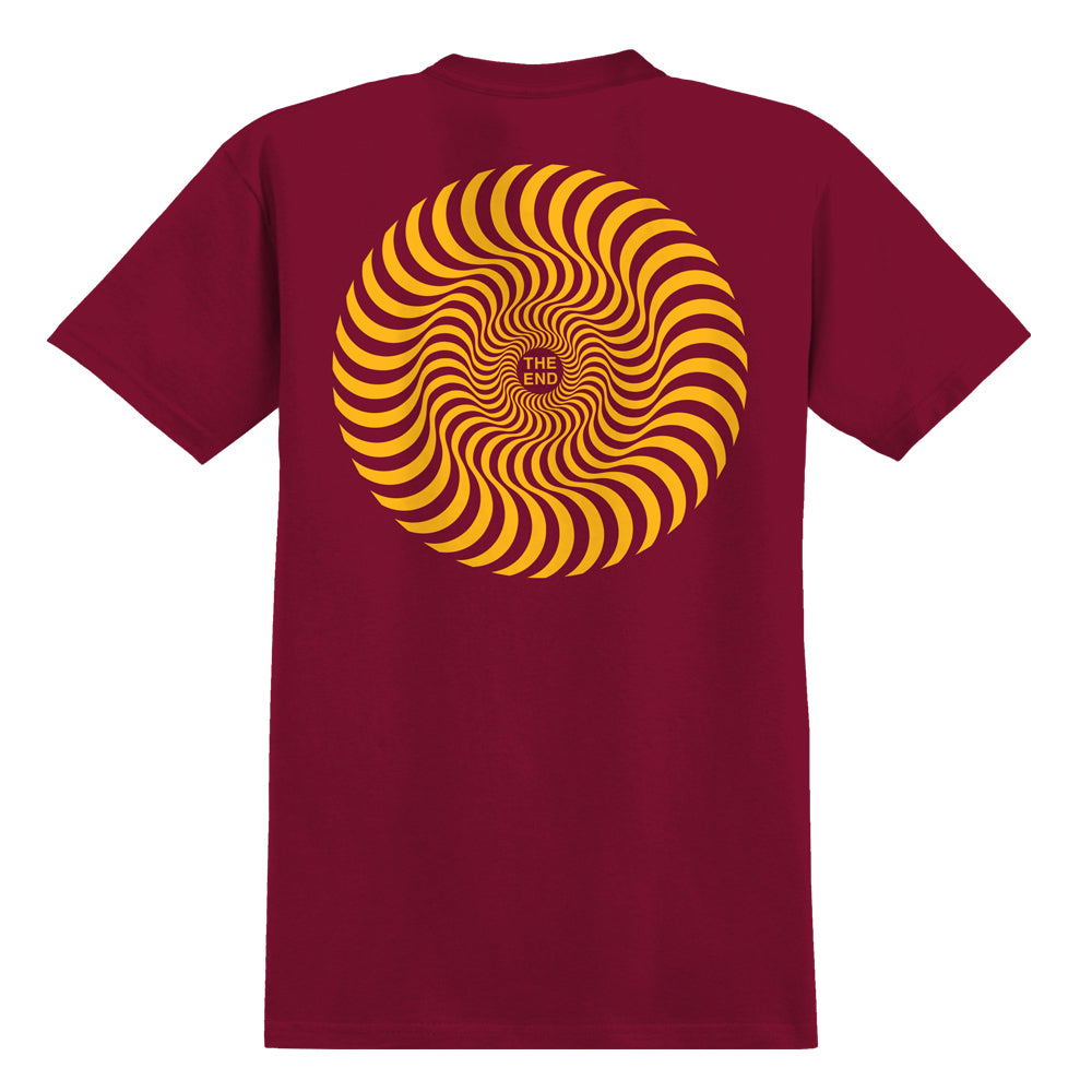Spitfire Tee YOUTH Classic Swirl Cardinal