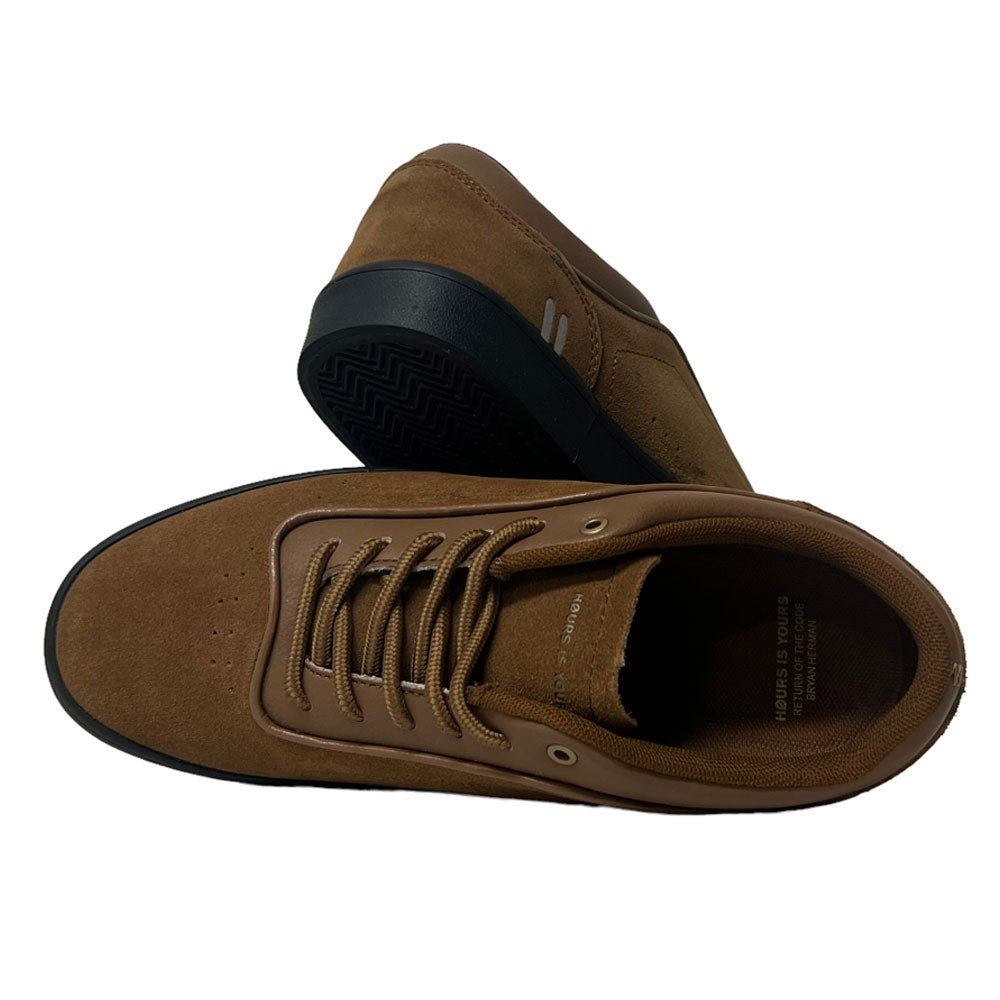Hours is Yours HRS Bryan Herman Code Tobacco Suede Leather Shoes