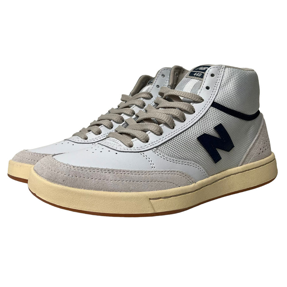 New Balance 440 HGR Grey Red Suede Shoes