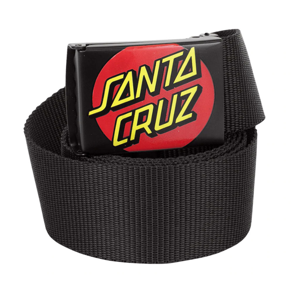 Santa Cruz Classic Dot Web Belt Black