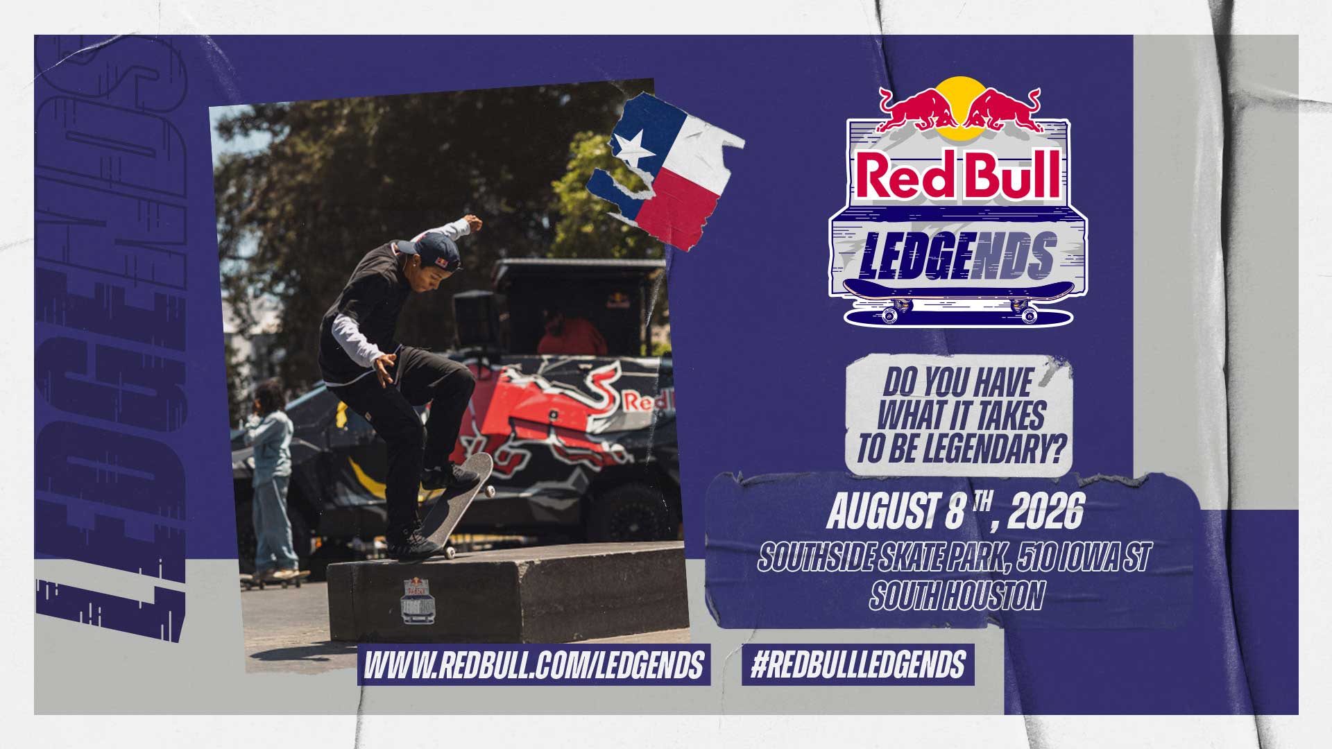 Red Bull LEDGEnds August 8, 2026