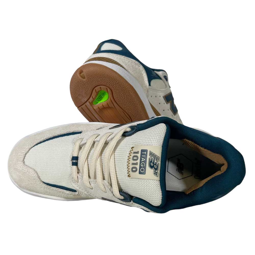 1010 BL Tiago Lemos Beige Blue Suede New Balance Numeric