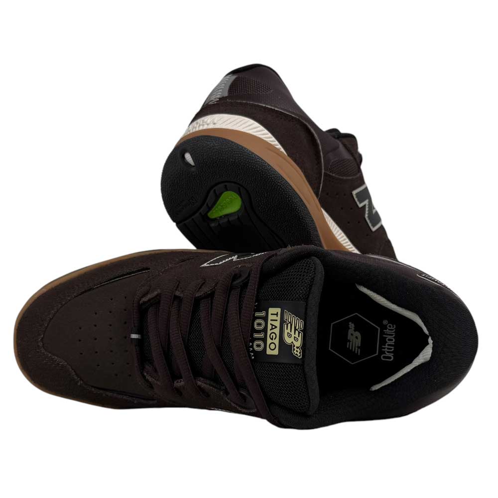 1010 BN Tiago Lemos Brown Black Suede New Balance Numeric