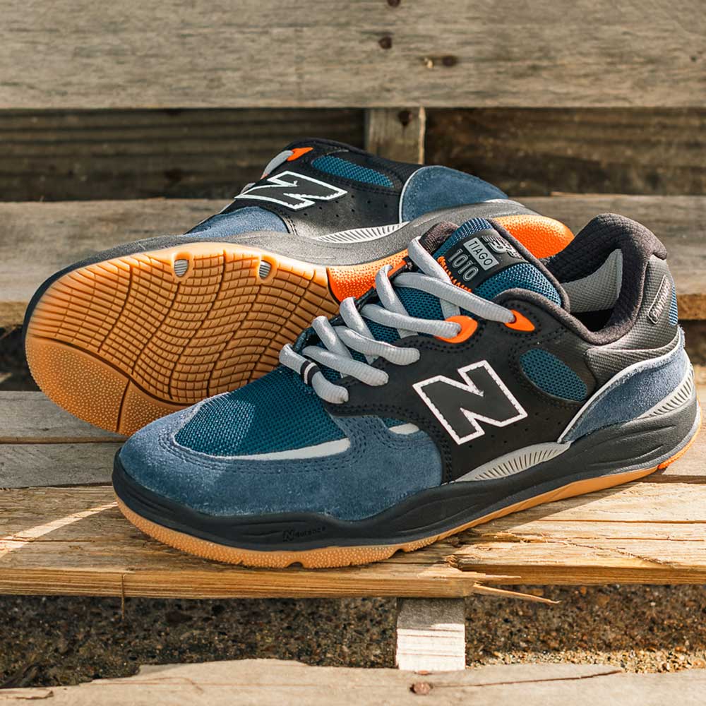 1010 SO Tiago Lemos Blue Black Suede New Balance Numeric