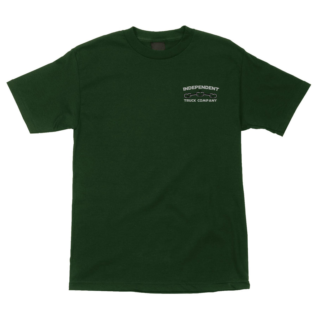 Anytime Anywhere Chain S/S Heavyweight T-Shirt Forest Mens Independent