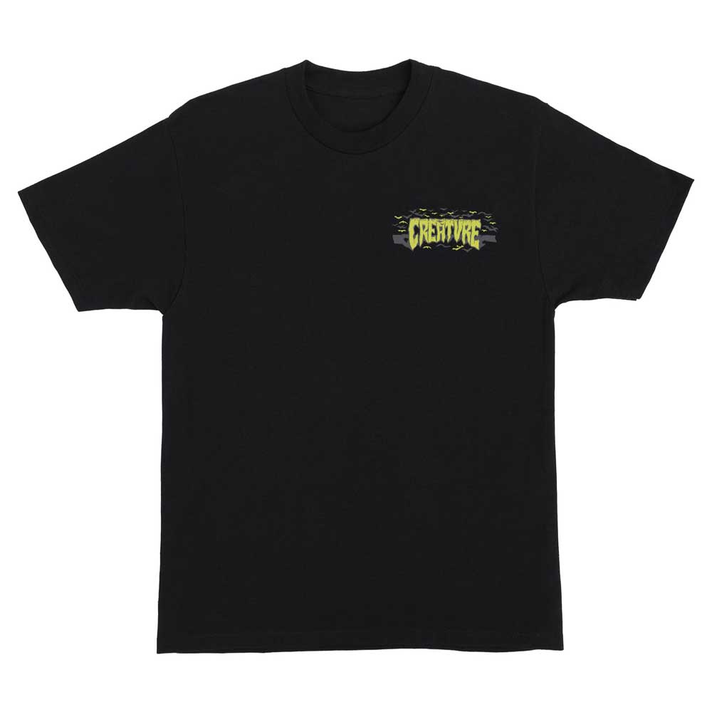 441562658 Bat Relic Heavyweight Tee Black Mens Creature