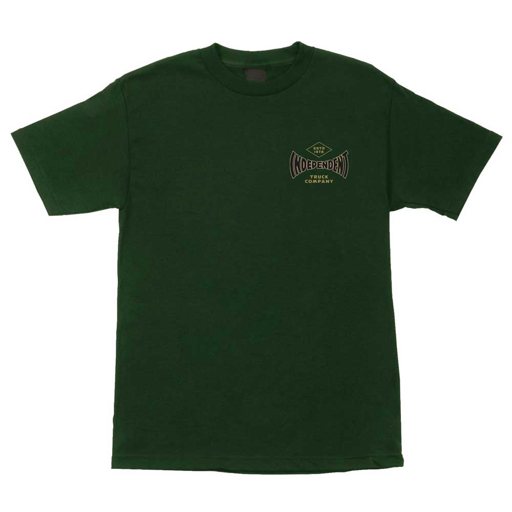 44156276 Established Heavyweight Tee Forest Mens Independent
