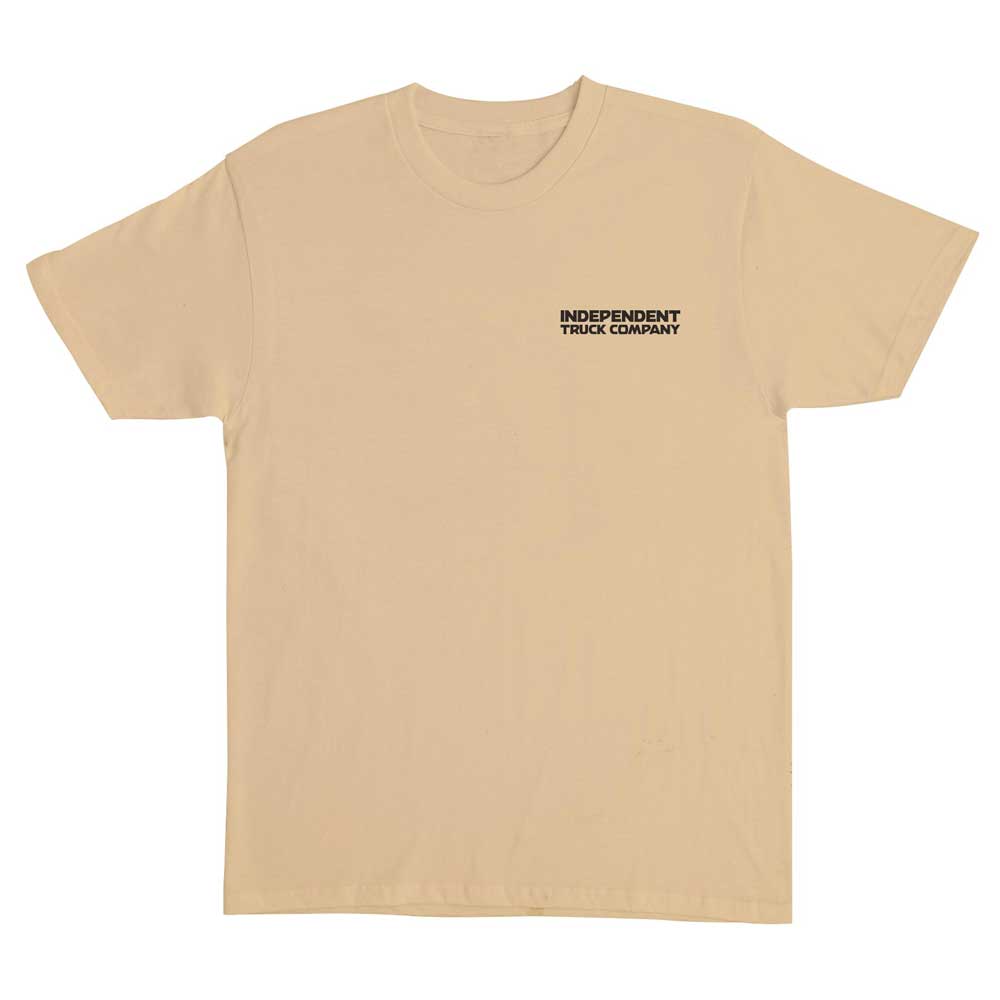 4156279 ITC Smith Heavyweight Tee Vegas Gold Mens Independent