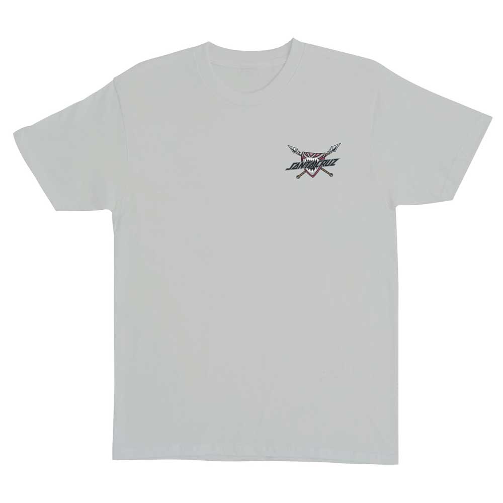 44156288 Salba Witch Doctor Heavyweight Tee Ice Grey Mens Santa