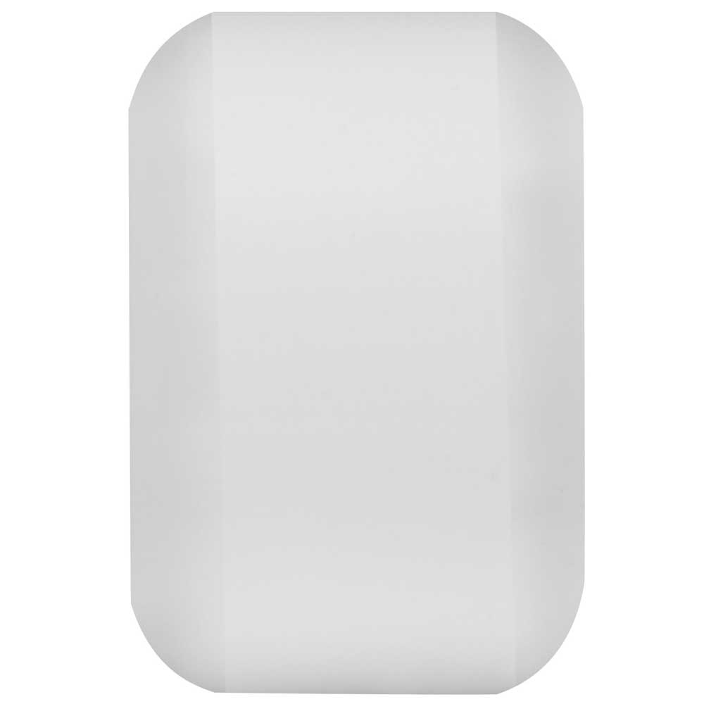 A set of OJ Wheels 54mm Double Duro Gum Chubbies 101a/95a, featuring a smooth, rounded rectangular design in white, is displayed against a plain white background.