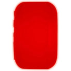 A 55mm Clouds GITD Red 78a Ricta Wheel, rectangular with rounded corners and a slight shadow, is displayed against a white background.