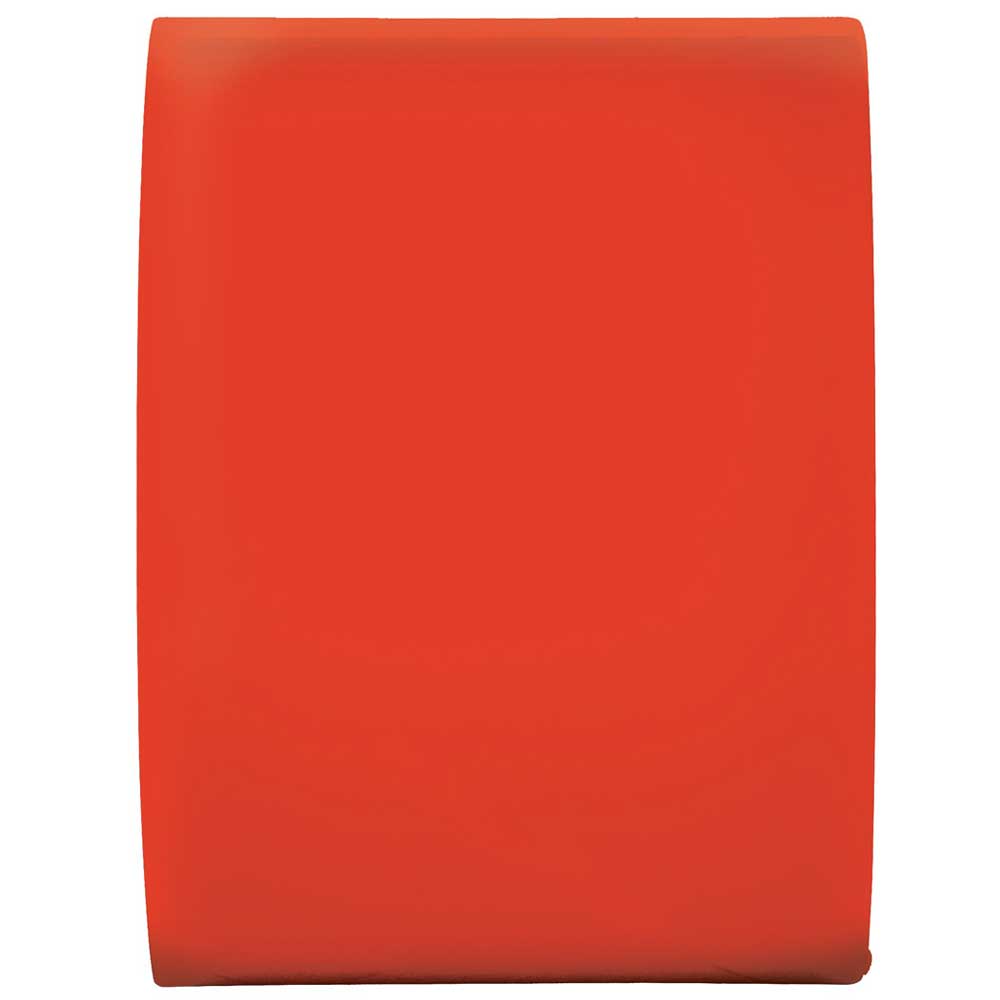 A front view of the 55mm Nick Boserio Holy Angels Mini Super Juice Red 78a OJ Wheels showcases their smooth, unmarked surface and bold red color.