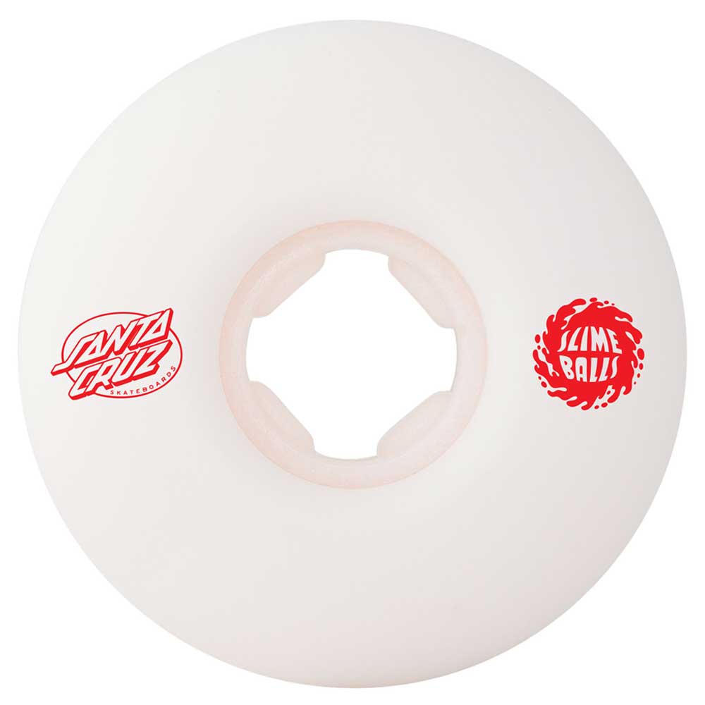 The 60mm Kendall End of the World Reissue OG Slime Purple 78a Slime Balls Wheel features a cut-out core and bold Santa Cruz and Slime Balls logos—perfect for fans of the iconic series.