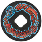 The 56mm Screaming Hand Original Black Chubbies 101a OJ Wheel features a blue screaming hand graphic and bold red “OJ II Combo, Speed Wheels Santa Cruz” text encircling the center hole.