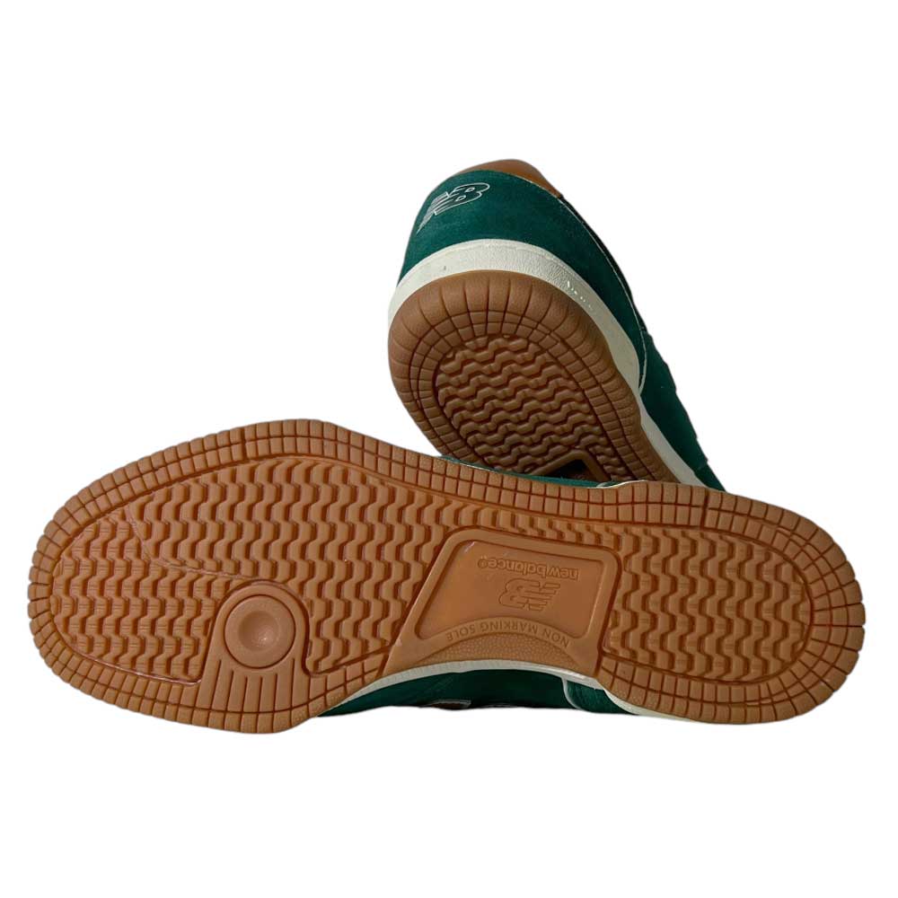 600 ALB Tom Knox Green Brown Suede New Balance Numeric
