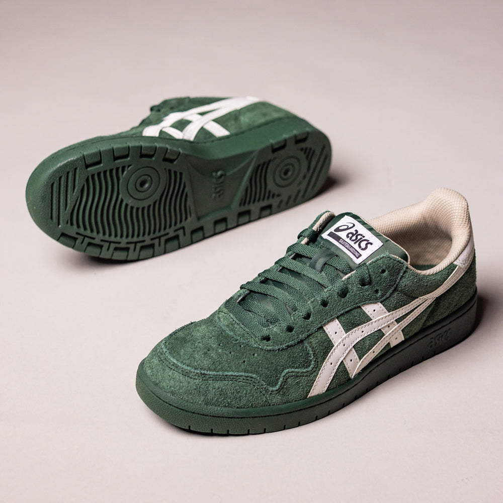Japan Pro Asics Forest Night Cream 1201A920300 Suede Skateboarding