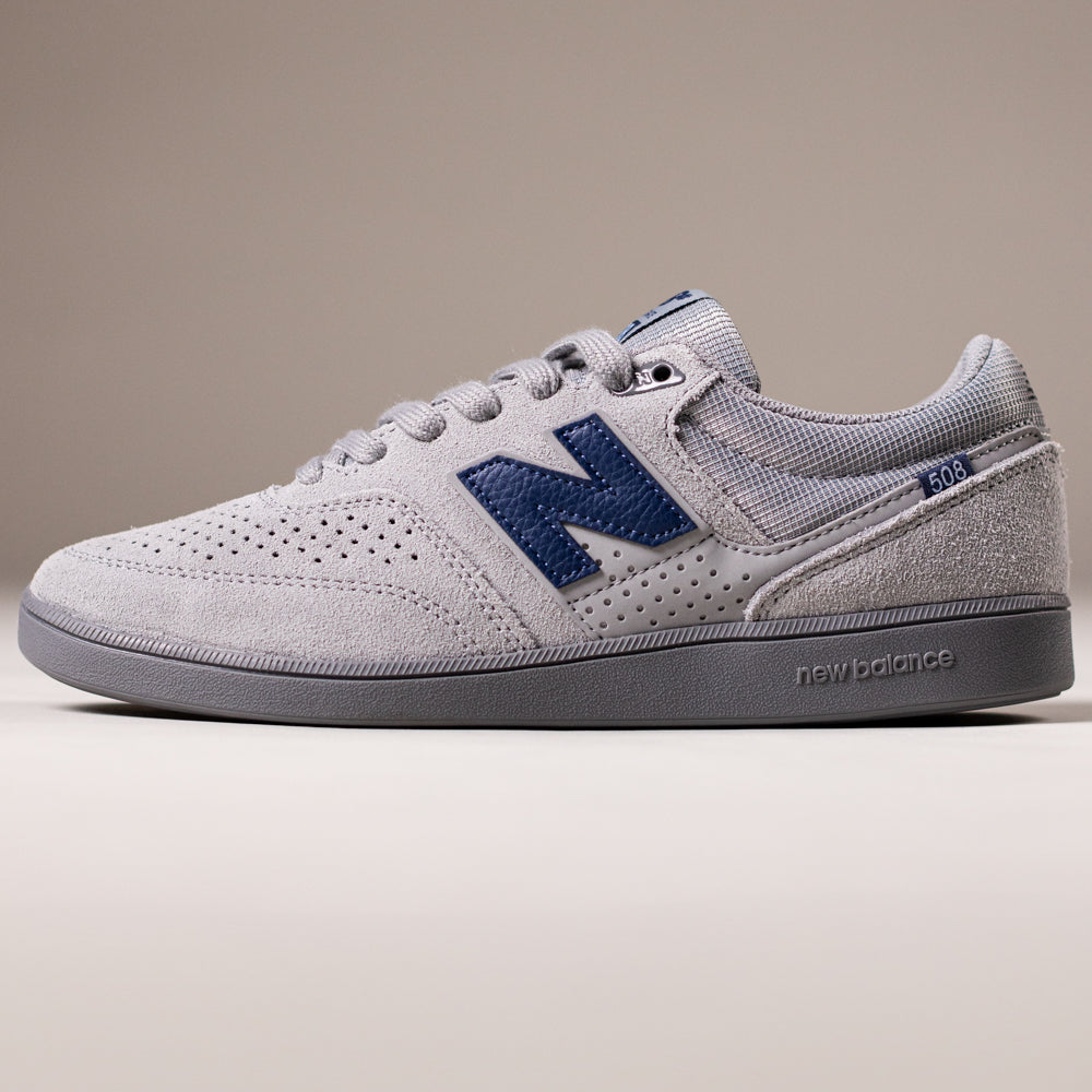 508ICY Grey Navy New Balance Numeric Suede Skateboarding Shoes