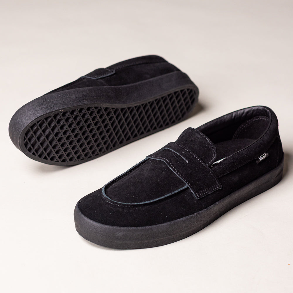 Skate Loafer Vans VN000VA6BKA1 Black Black Suede Skateboarding