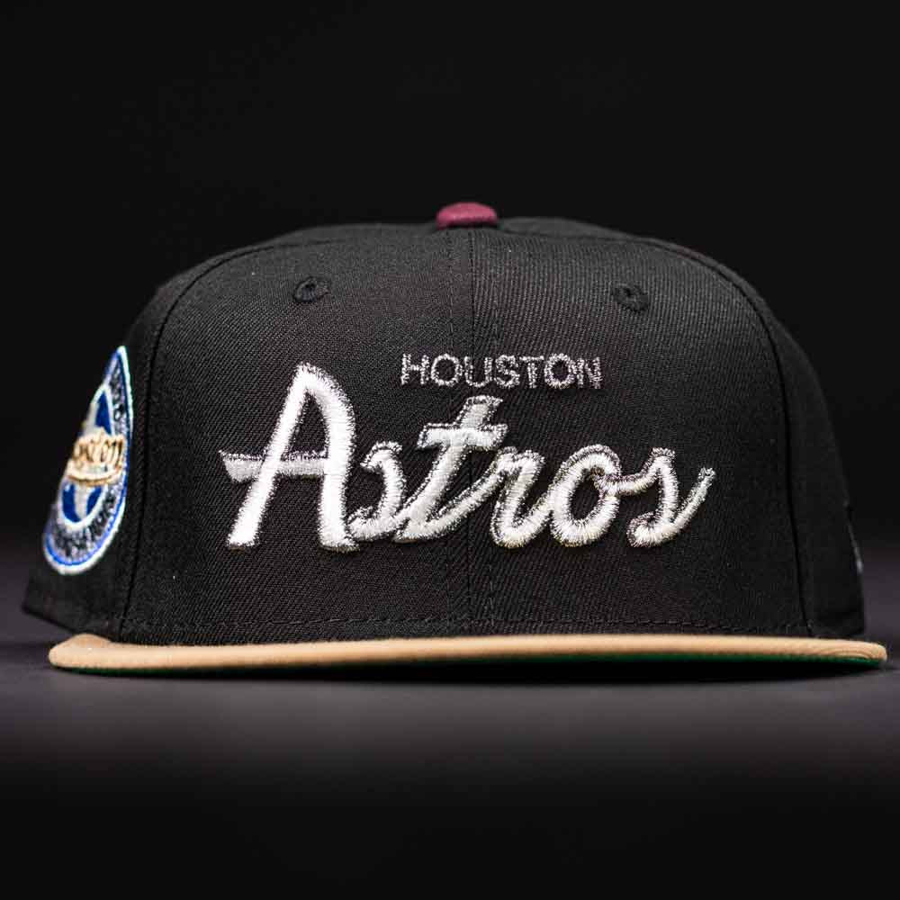 Magic 8 Ball Black Khaki Houston Astros New Era Hat 5950 Fitted