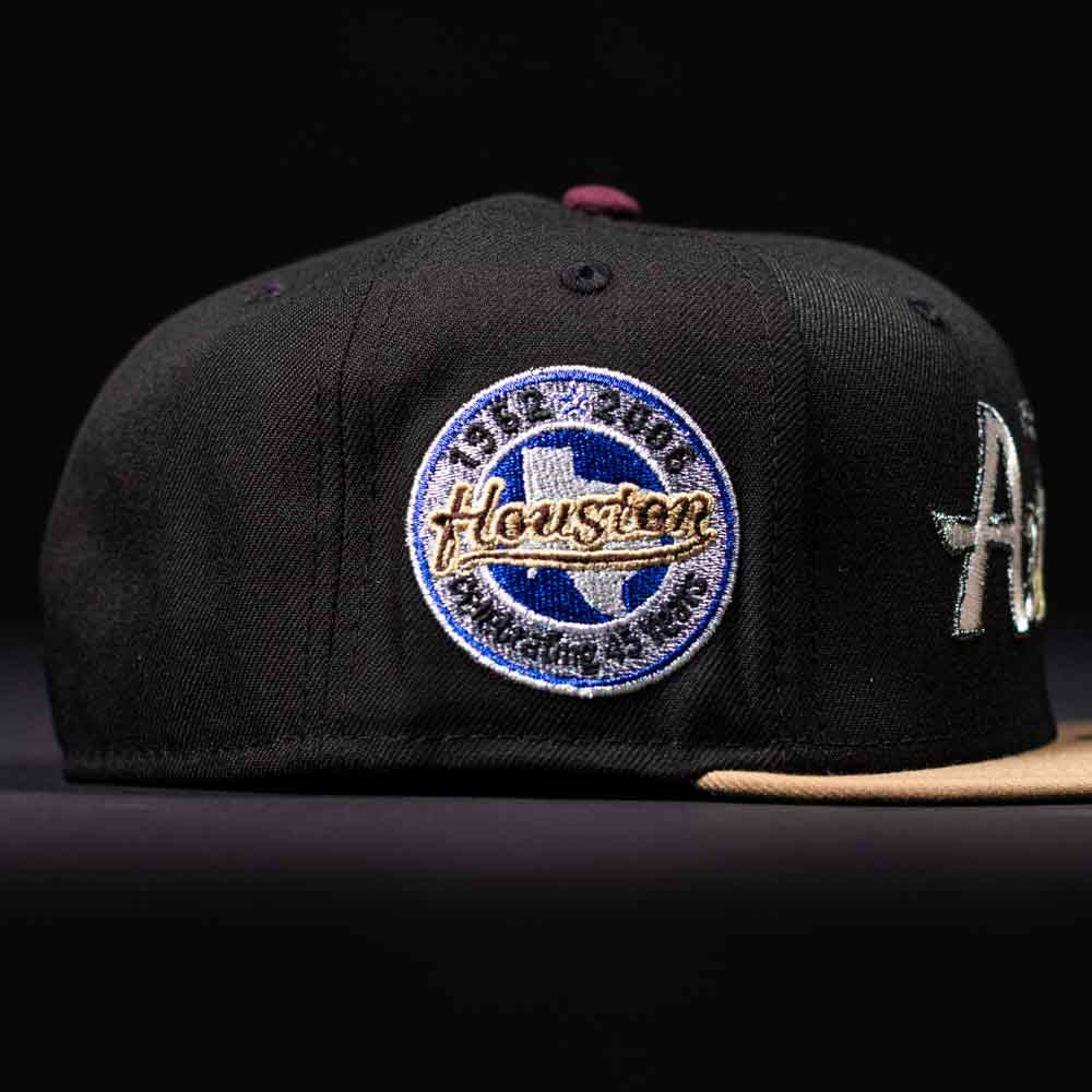Magic 8 Ball Black Khaki Houston Astros New Era Hat 5950 Fitted