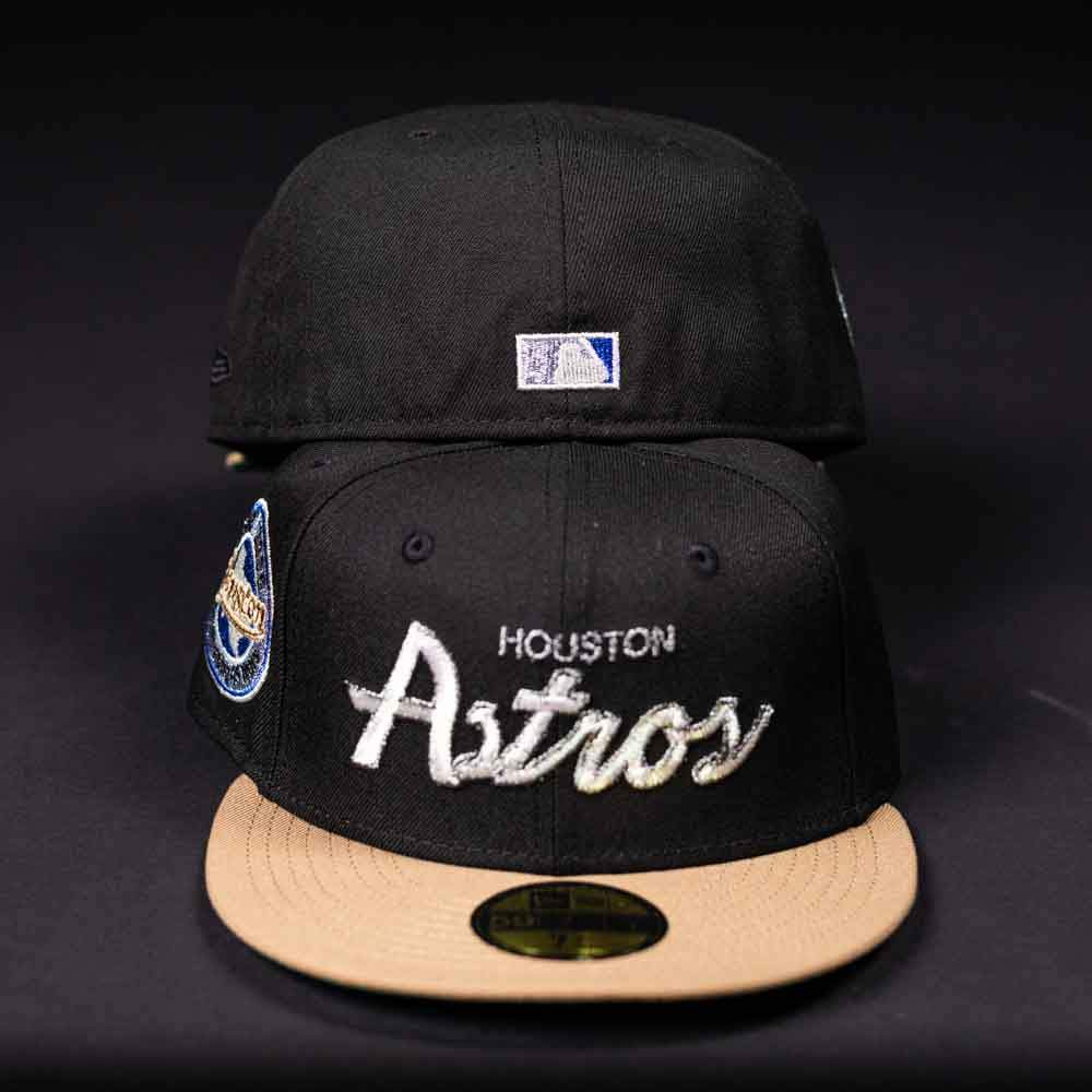 Magic 8 Ball Black Khaki Houston Astros New Era Hat 5950 Fitted