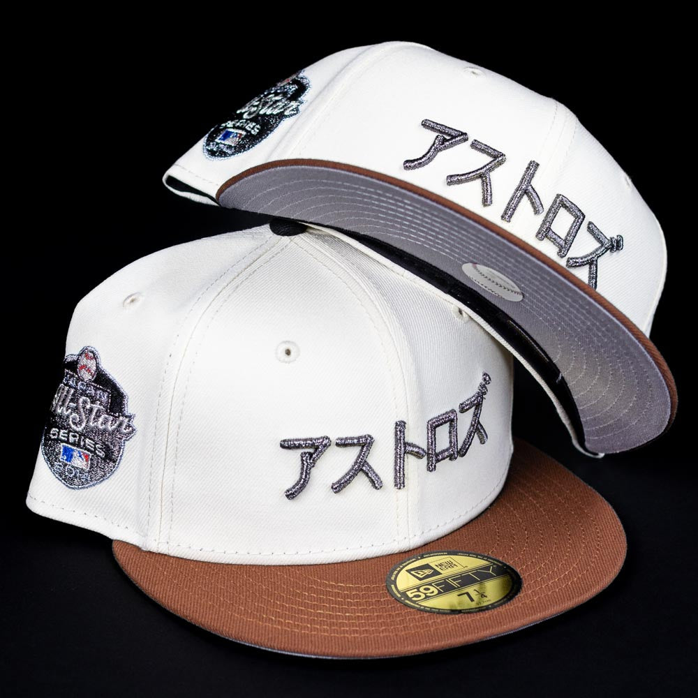 Samurai 2.0 New Era Chrome Coffee Japan Houston Astros New Era Hat