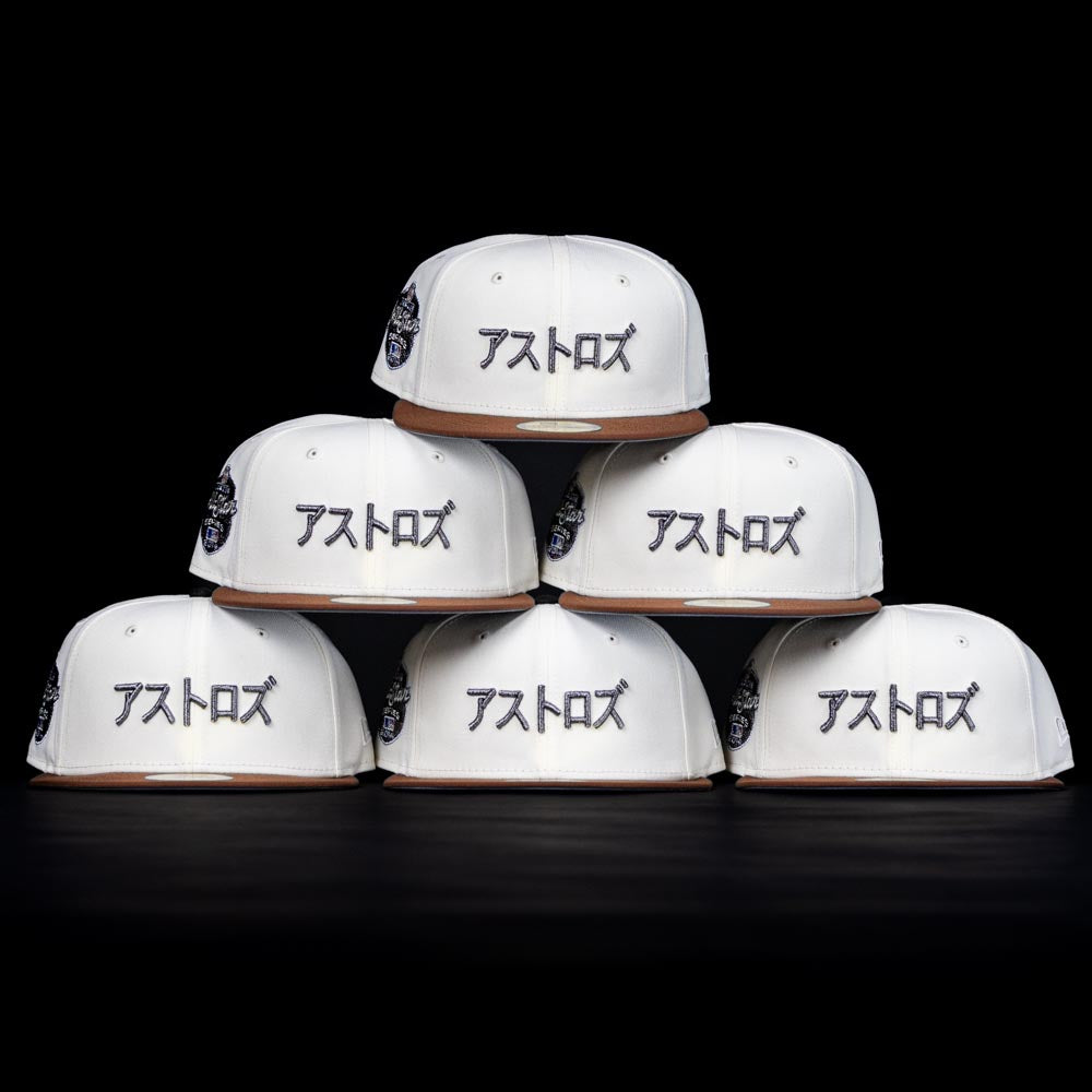 Samurai 2.0 New Era Chrome Coffee Japan Houston Astros New Era Hat