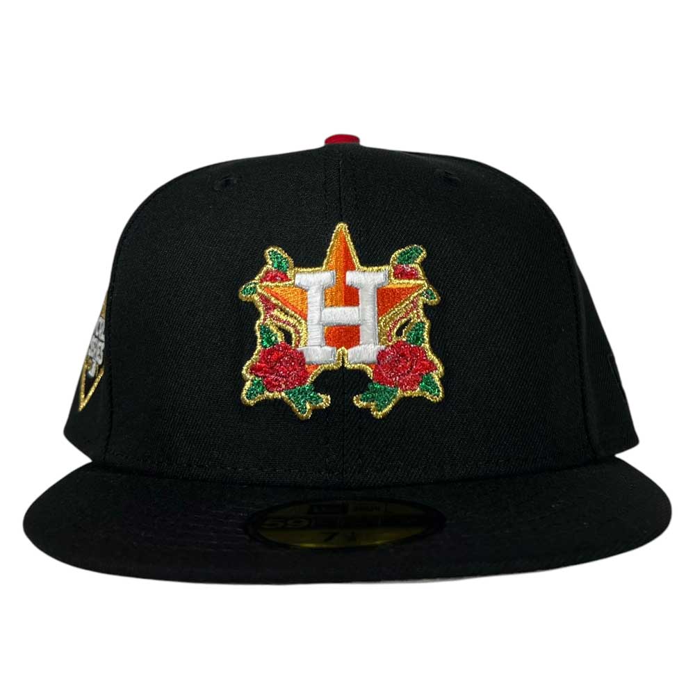 Admin Dave Roses Black Red 2017 Houston Astros New Era Hat 5950 Fitted 5950 Day