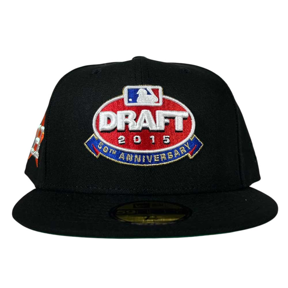 Admin Iconz Draft Day Black Red Blue Houston Astros New Era Hat 5950 Fitted 5950 Day