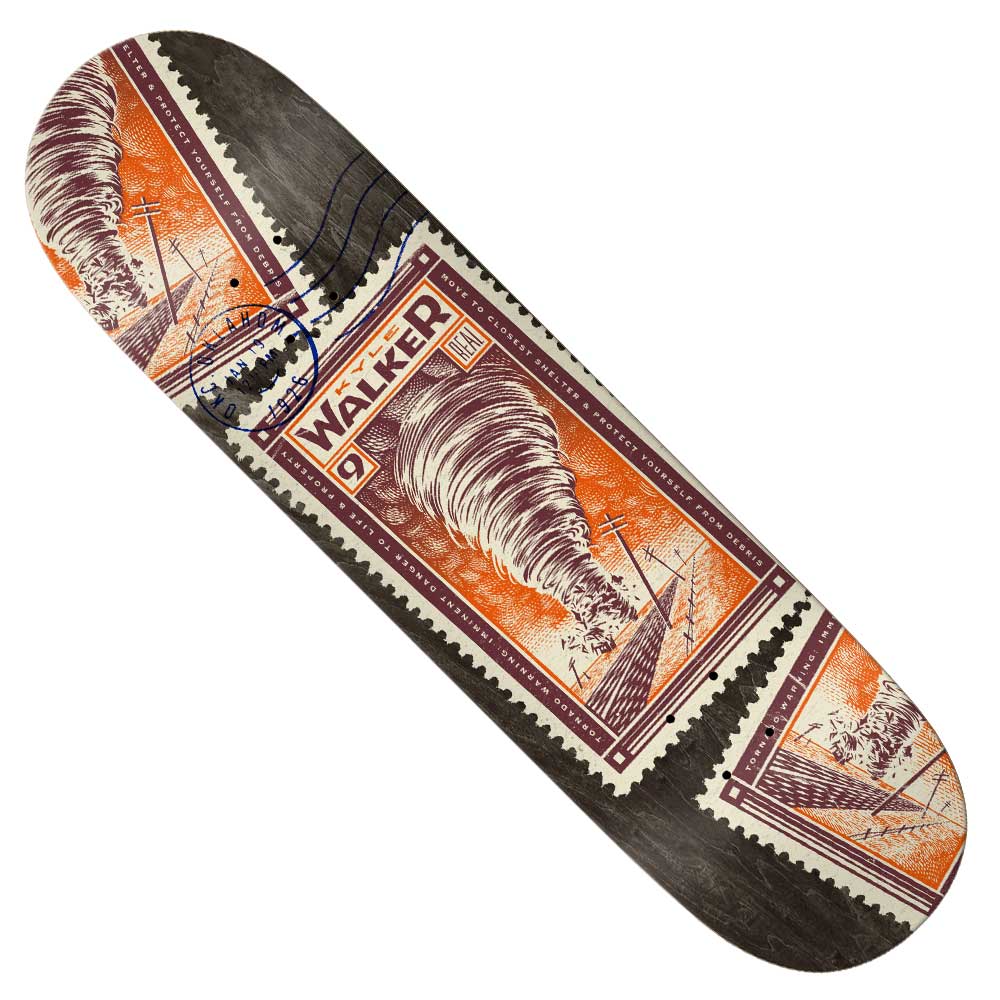 Air Mail Kyle 8.5x32.25 Full SE Real Skateboard Deck