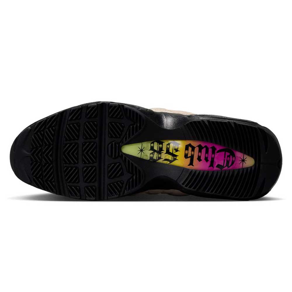Air Max 95 Sail Black Laser Orange Nike SB Skateboarding Shoes