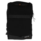 The BTG Backpack Black OS Unisex Independent features a front zipper pocket, horizontal strap, and an Independent Truck Co. patch. Its simple rectangular design and durable fabric make it ideal for everyday skateboard use.